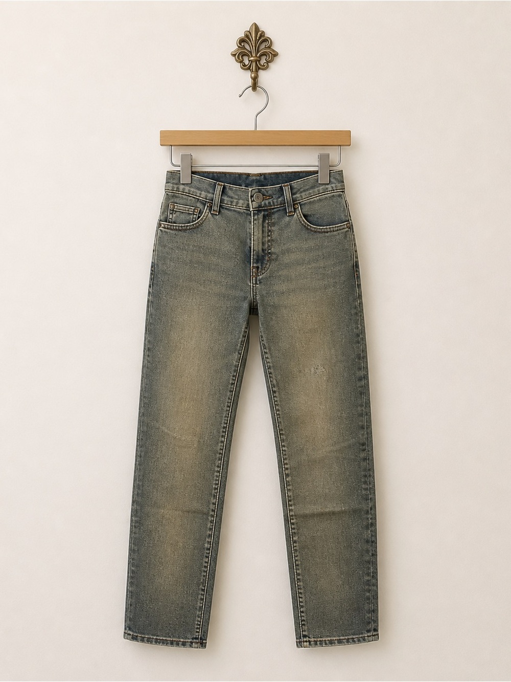 Free People stretch ombre jeans 26